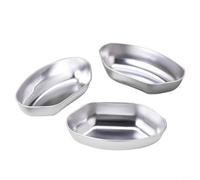 MeevrgR Juego de bandejas de vapor divididas en forma de abanico de acero inoxidable de 3 piezas, plato de cocina para cocinar huevos y comidas, se adapta a olla arrocera (3 piezas)