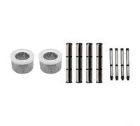 MeevrgR Juego de filtros de pulverización de pintura sin aire para GMAX II Ultra-Max II, incluye 2 mallas de succión, 4 filtros de bomba, 4 filtros, malla 60 de acero inoxidable, reemplaza 287032