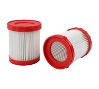 MeevrgR Juego de filtros HEPA lavables de repuesto para aspiradoras Bosch GAS18V 18V y 18V, VF320H Professional 2 unidades con tecnología de flujo de aire giratorio, filtros de mantenimiento fáciles