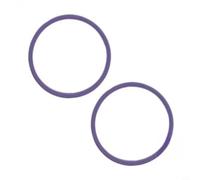 MeevrgR Junta de silicona resistente al calor para licuadora, exprimidor, sello de repuesto para derrames para diseño a prueba de alimentos, azul, gris, morado (morado)
