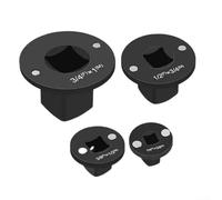 MeevrgR Kit de adaptador de enchufe de 4 piezas, material de acero tratado térmicamente resistente y duradero, soporte magnético de configuración apilable para áreas confinadas, reparación de