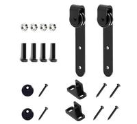 MeevrgR Kit de herrajes para puerta corrediza de granero 783939, paquete deslizante adecuado para el hogar, diseñado para un uso duradero con durabilidad adecuada y funcionamiento consistente