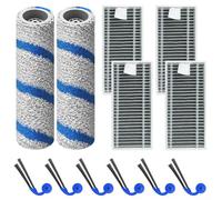 MeevrgR Kit de mantenimiento para aspiradora ECOVACS para Deebot Omni/X11 Pro/X11 Rodillos, filtros y cepillos laterales