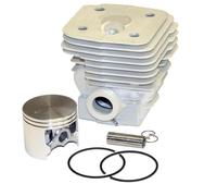 MeevrgR Kit de pistón de cilindro de 56 mm para motosierra Husqvarna 395 y 395Xp, repuesto para pieza OEM 503-99-39-71