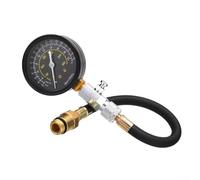 MeevrgR Kit de prueba de compresión de 0 a 300 PSI, probador profesional de cilindro de motor automotriz con adaptadores y funda para coches, camiones, motocicletas, uso a largo plazo en ajustes de