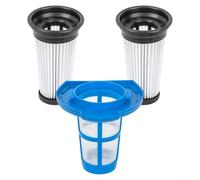 MeevrgR Kit de repuesto de cesta de filtro de vacío con 2 filtros HEPA para Vacmaster VSD1801 VSD1001, carcasa de filtro lavable para recogida de polvo