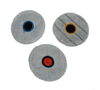 MeevrgR Kit de soporte y almohadillas para fregona Matrix10 - 3 juegos, marco de plástico con paños de microfibra, color negro