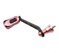 MeevrgR Mango de brazo basculante único de fibra de carbono con perilla hueca de 70 mm para carretes Shimano/Stella/Vanford/TwinPower/Cardiff/Stradic/Ultegra/Sahara/Miravel/Nasci/Aero/Sephia Spinnings