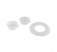 MeevrgR Máquina de cocina para cubierta de cuenco de protección contra salpicaduras, se adapta a cuencos de 4.5 cuartos y 5 cuartos de galón, construcción transparente para observación de procesos en