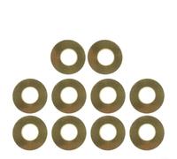 MeevrgR Micrófono de contacto de latón piezoeléctrico de 50 mm para instrumentos acústicos, guitarra, violín, tambor, disparador, sensor de sonido, kit de bricolaje