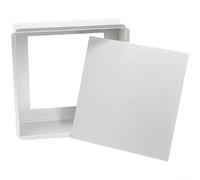MeevrgR Molde cuadrado extraíble para tartas, aleación de aluminio anodizado para hornear para molde para gasa y mousse, antiadherente para superficie de cocina, utensilios para hornear de 4 a 10