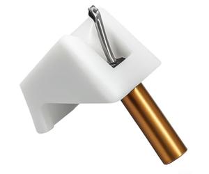 MeevrgR P-Mount - Lápiz capacitivo de repuesto para Pickering TLE TLC para Stanton D71 L720EE Electrosound ES2404 - Aguja de plástico blanca, Plug and Play para cartuchos de tocadiscos