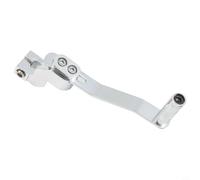MeevrgR Palanca de cambios de motocicleta para carreras todoterreno, clavija de cambio de aleación CNC para un cambio suave, varios colores disponibles, 13 x 8,5 cm (plata)