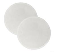 MeevrgR Paquete de 2 filtros de café de metal reutilizables de malla de acero inoxidable de 61 mm para cafetera AeroPress, discos perforados finos, piezas de repuesto