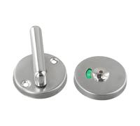 MeevrgR Perno indicador de seguridad universal para inodoro de acero inoxidable para privacidad universal, adecuado para baño y oficina, por lo que es una indicación