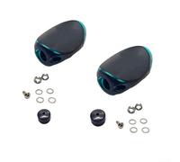 MeevrgR Personaliza tu carrete de pesca para el juego de pomos acrílicos suaves compatibles con DAIWA (azul claro)