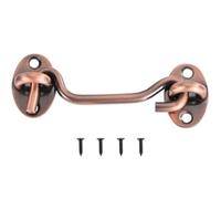 MeevrgR Pestillo de gancho de acero inoxidable para puerta de granero de madera que garantiza su calidad y longevidad con su construcción, por lo que es adecuado para varios entornos (4 pulgadas)