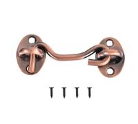 MeevrgR Pestillo de gancho de acero inoxidable para puerta de granero de madera que garantiza su calidad y longevidad con su construcción, por lo que es adecuado para varios entornos (3 pulgadas)