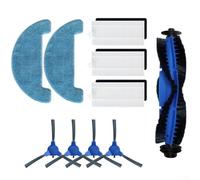 MeevrgR Piezas de repuesto para robot aspirador, cepillos laterales de repuesto para aspiradoras robot Venga, cepillos lavables resistentes a los enredos con cerdas de limpieza profunda para modelo VG