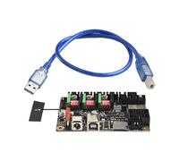 MeevrgR Placa de control de grabador para MKS DLC32 V2.1 Offline Control Dual Core 32Bit Motherboard con & BT, compatible con software MKSDLC, GRBL y LightBurnPC