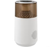 MeevrgR Potenciador de aroma de automóvil con niebla floral, difusor ambientador de aleación de aluminio, control inteligente de temperatura, interruptor táctil, cambio de luces para interior de