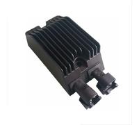 MeevrgR Regulador de voltaje rectificador 74700-012 para aplicaciones automotrices, convertidor de potencia de 14.5±0.5V 32A con carcasa de plástico y conector de 2 pines