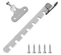 MeevrgR Restrictor de banda con gancho de viento ajustable de acero inoxidable que garantiza durabilidad mejorando la comodidad y la seguridad, lo que resulta en un aspecto suave