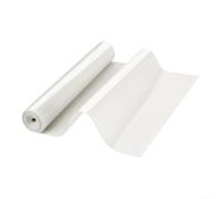 MeevrgR Rollo de silicona para hornear de 30 x 244 cm, hoja de masa no pastelera para horno, freidora de aire, herramienta reutilizable para hornear de cocina (blanco)
