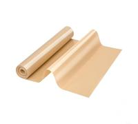 MeevrgR Rollo de silicona para hornear de 30 x 244 cm, hoja de masa no pastelera para horno, freidora de aire, herramienta reutilizable para hornear de cocina (marrón)