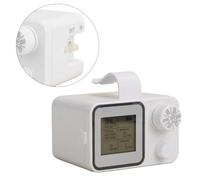 MeevrgR Sistema de riego automático para plantas, temporizador de riego por goteo recargable de 2000 mAh con horario ajustable, duración de 1 a 300 segundos e intervalo de 1H-30D, para uso en macetas