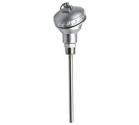 MeevrgR Sonda de temperatura PT100 de acero inoxidable, a prueba de óxido y anticorrosión, amplio rango de -200 a 420 °C para una detección fiable de temperatura en procesos industriales (150 mm)
