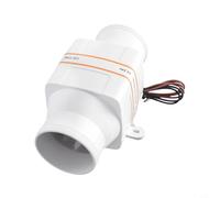 MeevrgR Soplador de aire en línea con motor niquelado resistente a la corrosión, prevención de humedad para sistemas marinos, ventilación eficiente 128 CFM