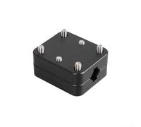 MeevrgR Soporte de navegación de motocicleta para BMW R1200GS/R1250GS/S1000XR para Honda CRF1000L Africa Twin - Soporte CNC de aluminio para teléfono/GPS (12 mm/16 mm) (negro)