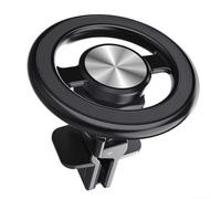 MeevrgR Soporte magnético para teléfono de coche, soporte magnético con imanes fuertes para iPhone, para Samsung, giratorio 360°, accesorio de coche manos libres