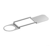 MeevrgR Soporte para cafetera de acero inoxidable - Soporte ajustable para exteriores para cafeteras portátiles de espresso