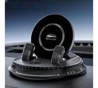 MeevrgR Soporte para teléfono móvil para coche con potente ventosa, clip de ventilación para salpicadero, parabrisas, navegación GPS, ajuste estable de liberación táctil
