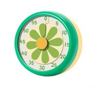 MeevrgR Temporizador visual para niños, temporizador de cuenta regresiva de 60 minutos con disco arcoíris para aula, oficina, cocina, herramienta de gestión del tiempo para estudiar y cocinar (B)