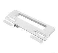 MeevrgR Tirador de frigorífico blanco con perno fijo de distancia de 90-170 mm, tirador para armario de cocina, cajón y puerta de cristal, 37,5 cm (1)