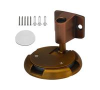 MeevrgR Tope de puerta ajustable de diseño moderno, resistente, fácil de montar, 2 formas de instalar y bronce rojo diseñado para un uso duradero con durabilidad adecuada y consistente (bronce rojo)