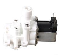 MeevrgR Válvula solenoide de 2 vías de 12 V CC - Regulador de presión de entrada de agua de cobre para inodoros inteligentes, rango de 0.02-0.8 MPa, 6.5W, conexión de 2 puertos