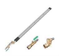 MeevrgR Varita de limpieza de radiador de 4500 PSI - Accesorio de lavadora a presión de acero inoxidable con boquilla de 4 agujeros para camiones, automóviles y equipos pesados