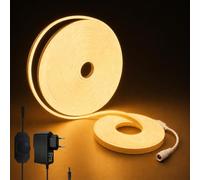 Meevt Tira LED 15M Blanco Cálido 3000K, 24V Luces LED Luz Cálida Regulable