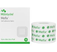 Mefix Cinta autoadhesiva de 10 m | permeable al vapor de agua | extensible y cómoda