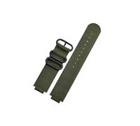 Mefloar Compatible con Timex T2N721 T2N720 739 TW2T3600, anillo de acero inoxidable de 24-16mm, correa de reloj negra, azul y verde(Green-black)