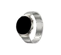 Mefloar Correa de aleación de titanio de 22 mm compatible con Huawei Watch 4/4 Pro/GT3 Pro/GT GT2 2e 3 46 mm/Samsung Watch 3 45 mm/Gear S3 Watch Band(Titanium color,For Huawei Watch 46mm)