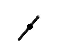Mefloar Correa de cuero de 20 mm 22 mm de ancho, compatible con Samsung Galaxy Watch 5/4 44 mm 40 mm/Gear S3/ Active 2/ Huawei Watch 3/ GT 2/ Amazfit GTR/GTS.(Black,For Galaxy watch 4 44mm)