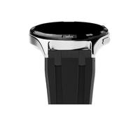 Mefloar Correa de goma for Compatible con Huawei Watch 4 Pro GT5 GT4 46mm, correa de reloj deportiva de lujo for Compatible con OnePlus 2 2R/Amazfit Balance GTR 4 con hebilla de mariposa(Black black)