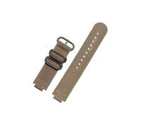 Mefloar Correa de reloj de nailon con anillo de Metal convexo de 24-16mm Compatible con TIMEX Tidal T2N721 T2N720 TW2T76500 TW2T76300 correa de reloj deportiva de lona transpirable(Khaki-black)