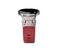 Mefloar Correa de reloj de silicona de 22mm Compatible con Huawei Watch 4 4 Pro GT5 GT4 46mm/Amazfit Balance Falcon/Oneplus 2 2R(Titanium red,Huawei GT4 46mm)