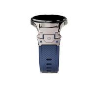 Mefloar Correa de reloj de silicona de 22mm Compatible con Huawei Watch 4 4 Pro GT5 GT4 46mm/Amazfit Balance Falcon/Oneplus 2 2R(Titanium blue,Huawei GT5 Pro 46mm)